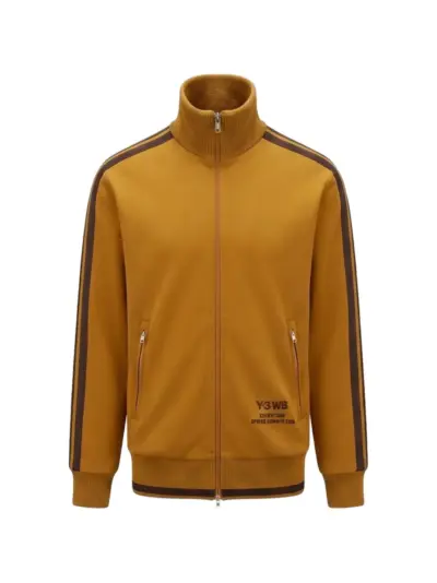 adidas x Yohji Yamamoto WBY-3 side-stripe track jacket - Brown