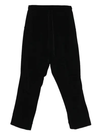 Andrea Ya'aqov cashmere track pants - Black