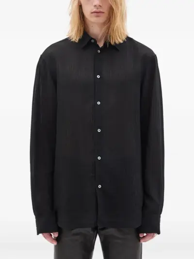 Ann Demeulemeester Andre button-up shirt - Black
