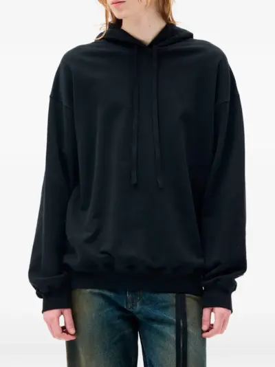 Ann Demeulemeester Bardi rear-print hoodie - Black