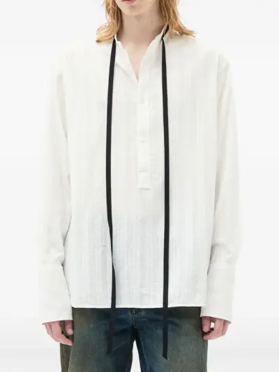 Ann Demeulemeester Bertil Serafino shirt - White