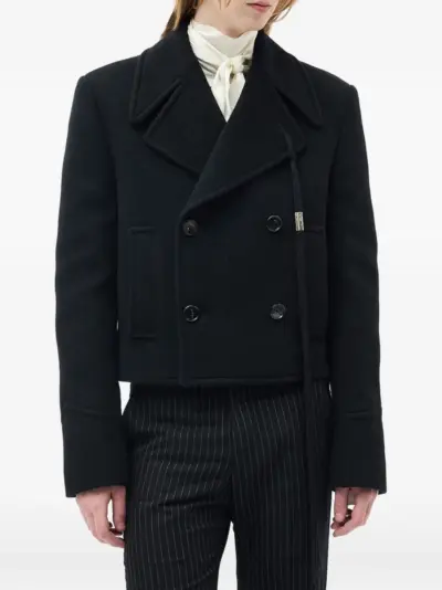 Ann Demeulemeester Dalmar double-breasted jacket - Black
