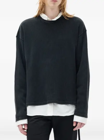 Ann Demeulemeester Emil long-sleeve T-shirt - Black