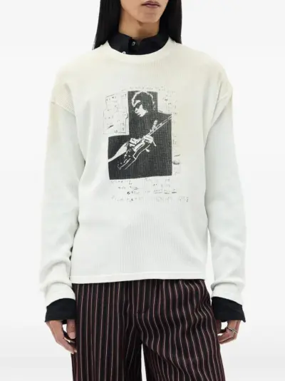 Ann Demeulemeester Emil long-sleeve T-shirt - White