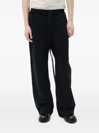 Ann Demeulemeester Fin lounge track pants - Black
