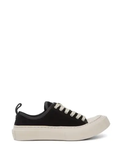 Ann Demeulemeester Halli low-top vulcanized sneakers - Black