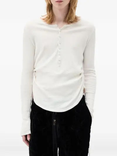 Ann Demeulemeester Hamar Serafino T-shirt - White