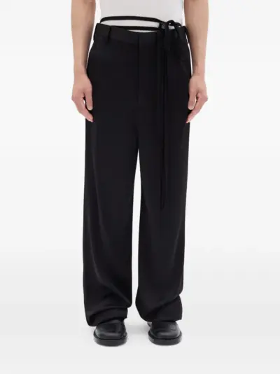 Ann Demeulemeester Leon trousers - Black