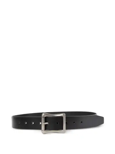 Ann Demeulemeester Ouls leather belt - Black