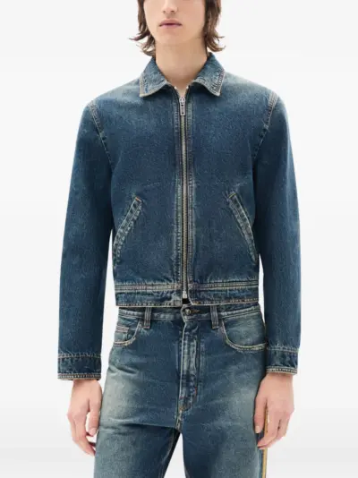 Ann Demeulemeester Rocco denim jacket - Blue