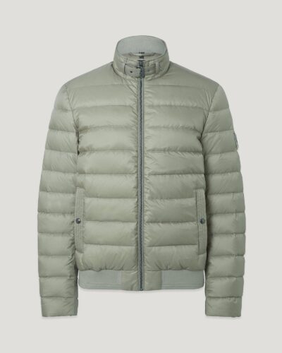 Belstaff Men's Circuit Jacket Down Filled Nylon Lichen Size Uk 36