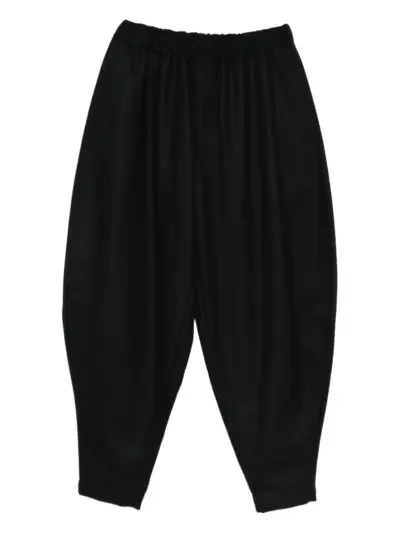Black Comme Des Garçons wool trousers