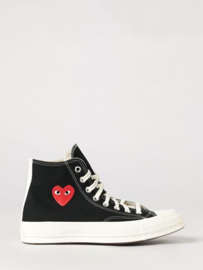COMME DES GARÇONS PLAY X CONVERSE Sneakers Men color Black