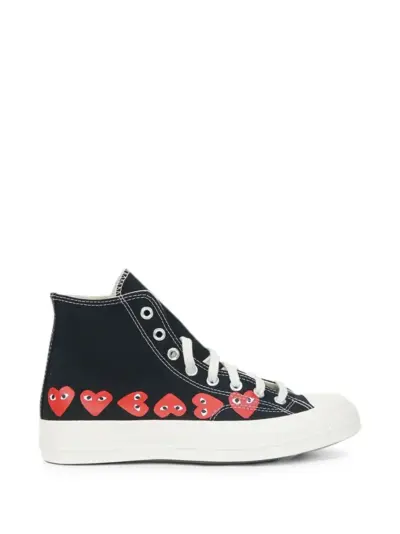 Comme Des Garçons Play x Converse Chuck Taylor heart-print sneakers - Black