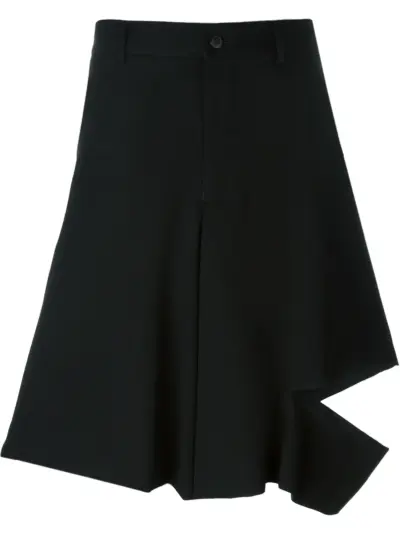 Comme des Garçons Homme Plus cut out detail oversized shorts - Black