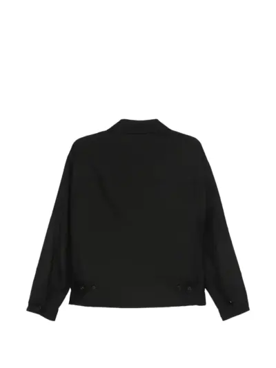 Comme des Garçons Homme zip-up flap-pocket jacket - Black