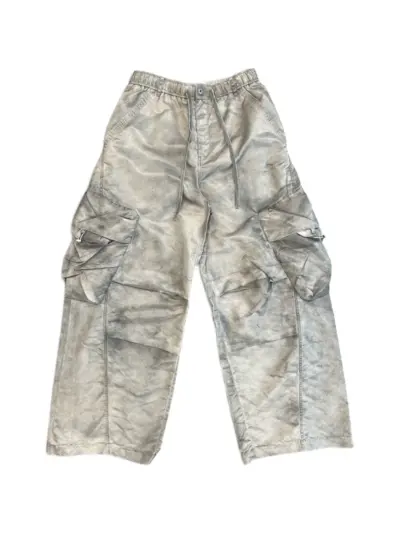 Feng Chen Wang cargo-pockets trousers - Grey