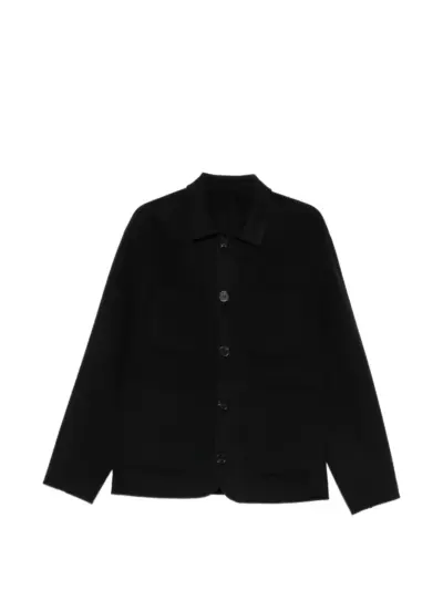Giorgio Brato patch-pocket button-up jacket - Black