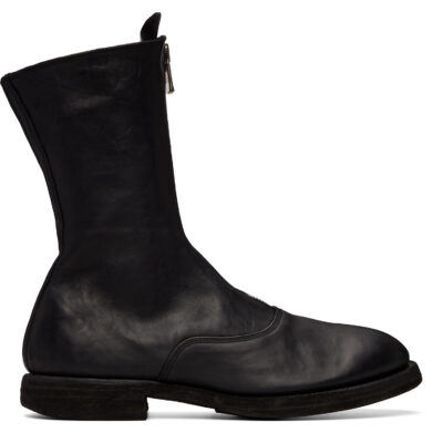 Guidi Black 310WZ New Army Double Sole Boots