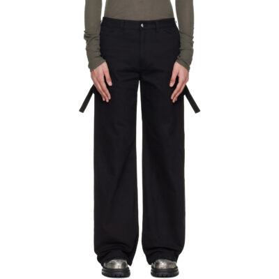 HELIOT EMIL Black Gait Jeans