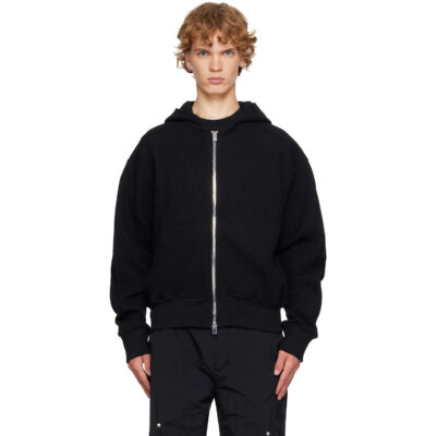 HELIOT EMIL Black Risset Hoodie