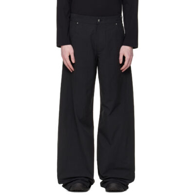 HELIOT EMIL Black Sella Trousers