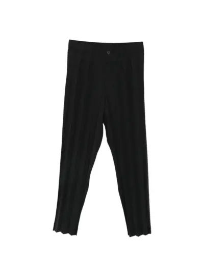 Homme Plissé Issey Miyake Edge Ensemble pleated trousers - Black