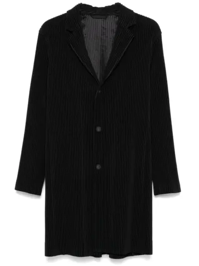 Homme Plissé Issey Miyake plissé blazer - Black
