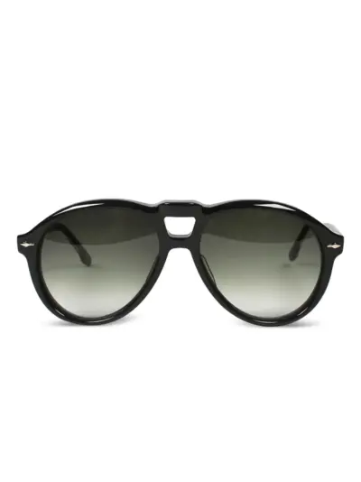 Jacques Marie Mage Mage pilot-frame sunglasses - Black