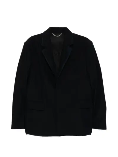 Juun.J summer wool layered blazer - Blue