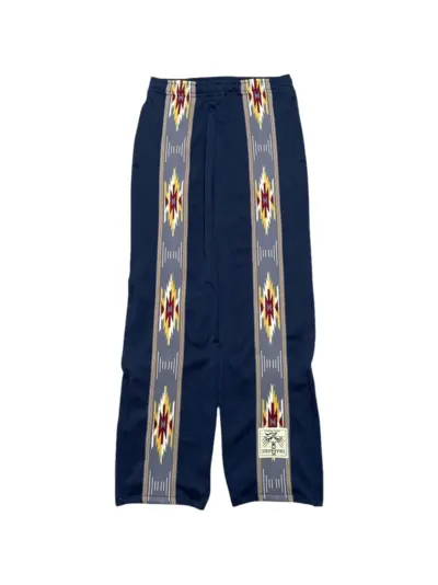 KAPITAL Kochi Jersey track pants - Blue