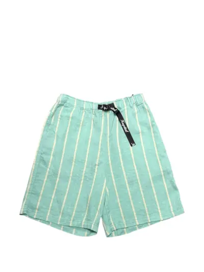 KAPITAL Phillies stripe-print shorts - Blue