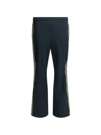 KAPITAL Sailor side-stripe logo-patch track pants - Blue