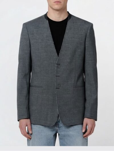 MM6 MAISON MARGIELA Jacket Men color Grey
