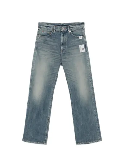Maison MIHARA YASUHIRO flare tapered jeans - Blue