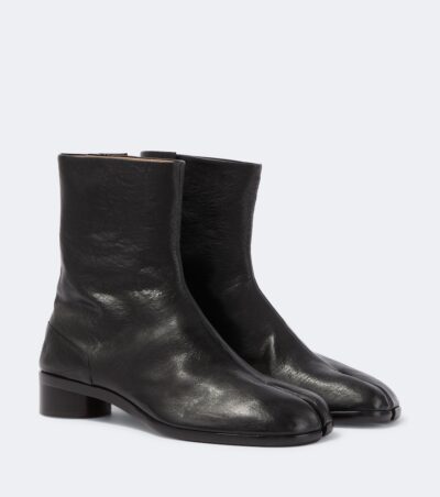Maison Margiela Tabi leather ankle boots