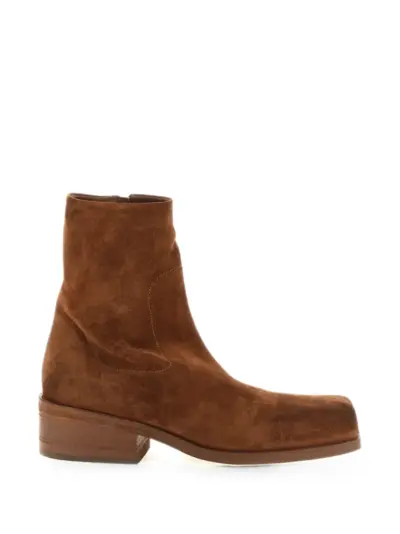 Marsèll Cassello suede ankle boots - Brown