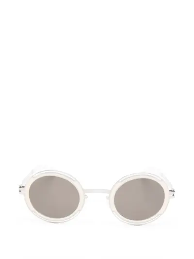 Mykita Pearl round-frame sunglasses - White