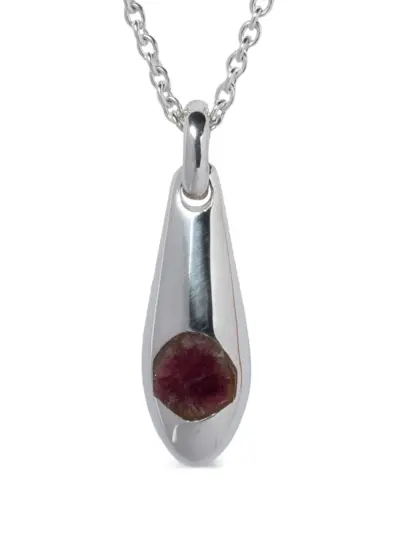 Parts of Four Chrysalis pendant necklace - Silver
