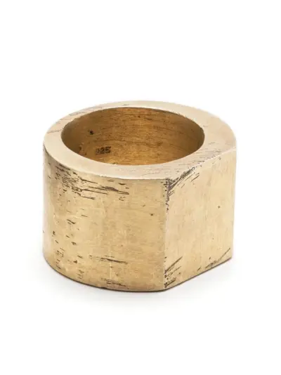 Parts of Four Crescent Plane ring - Gold