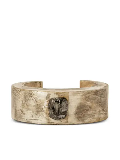 Parts of Four Crescent open-cuff bracelet - Gold