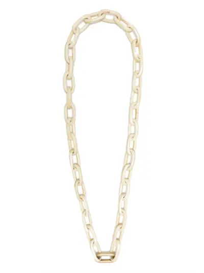 Parts of Four Medium Chain necklace - White