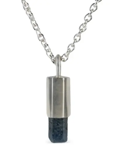 Parts of Four sapphire-crystal necklace - Silver