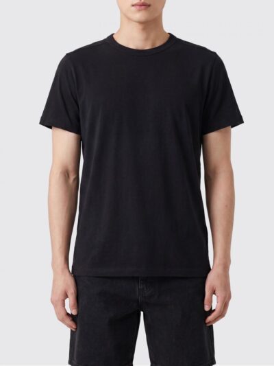 RICK OWENS Crewneck T-shirt in Pure Cotton Jersey