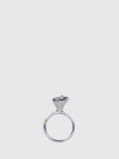 ROSA MARIA Chromed Silver Ring