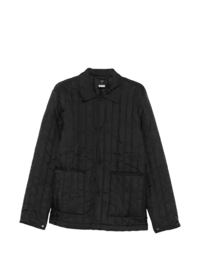 Rains Banja Liner shirt jacket - Black