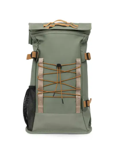 Rains bungee-cord buckle-fastening backpack - Green