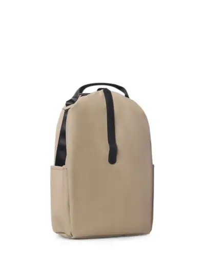 Rains clip-front logo-embossed backpack - Neutrals