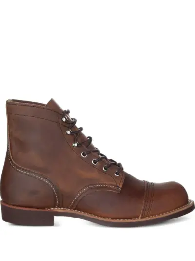 Red Wing Shoes Iron Ranger boots - Brown