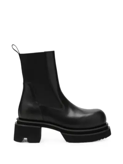 Rick Owens Beatle Gabe leather chelsea boots - Black